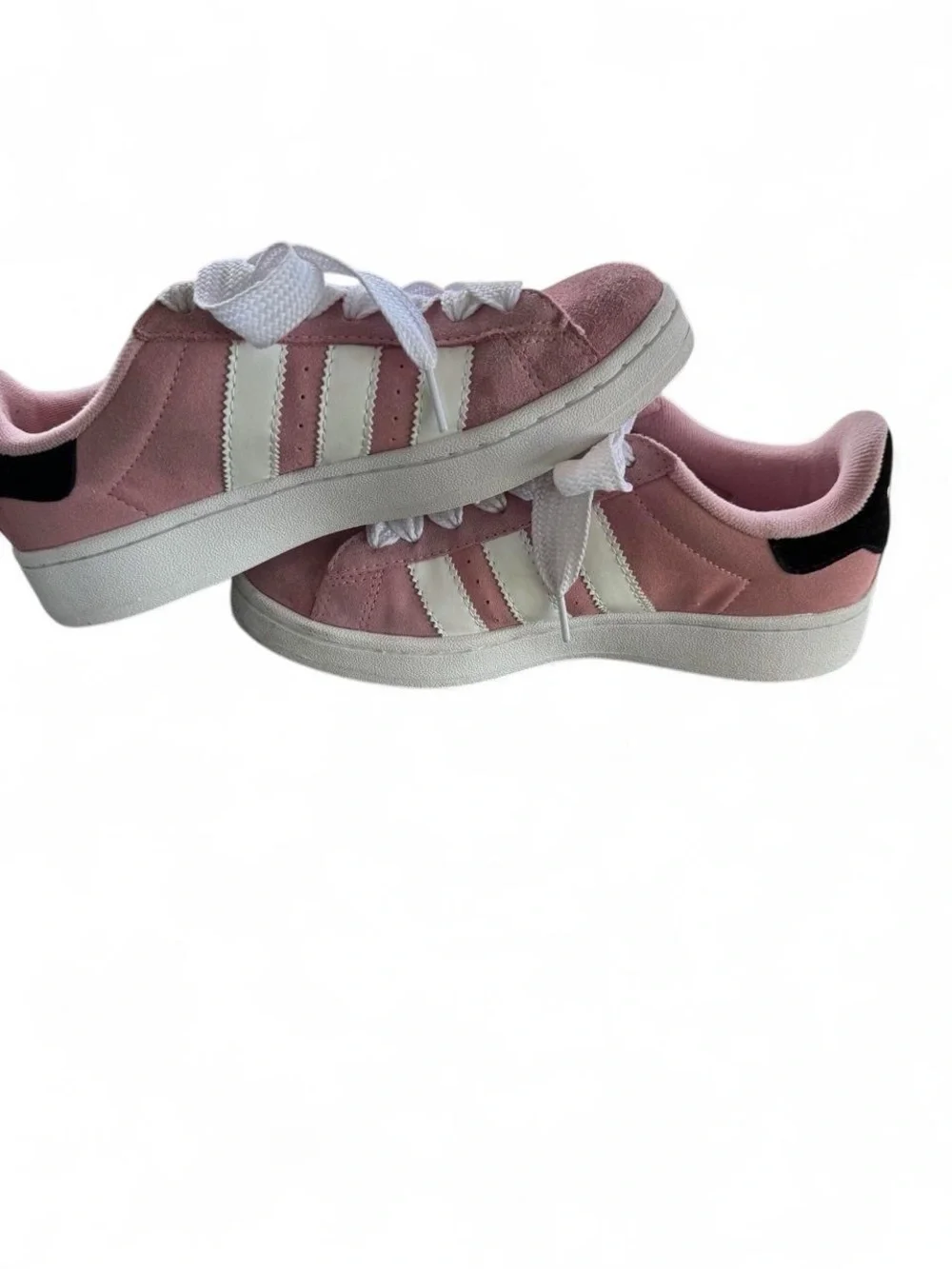 Adidas Campus 00s Pink White Sneakers HP6395 Size 6.5 Preppy Coquette